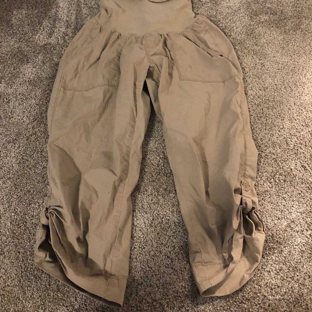 Motherhood Maternity Large Khakis / Full panel